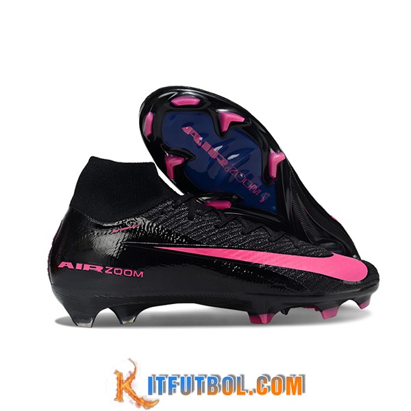 Nike Botas De Fútbol Air Zoom Mercurial Superfly IIX Elite FG Negro/Rosa