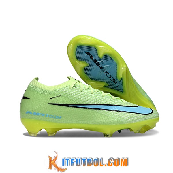 Nike Botas De Fútbol AIR Zoom Mercurial Vapor 16 Elite XXV FG Verde/Azul