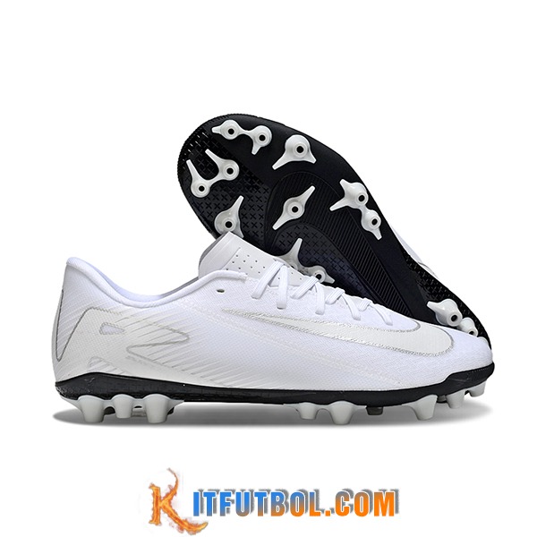 Nike Botas De Fútbol AIR ZOOM MERCURIAL VAPOR XVI ACADEMY X MBAPPE AG Blanco/Negro -02
