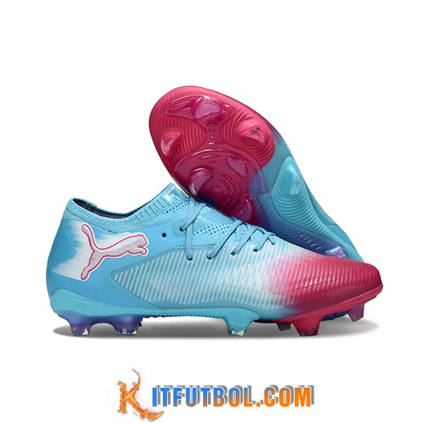 PUMA Botas De Fútbol FUTURE 8 ULTIMATE FG/AG Azul/Rosa