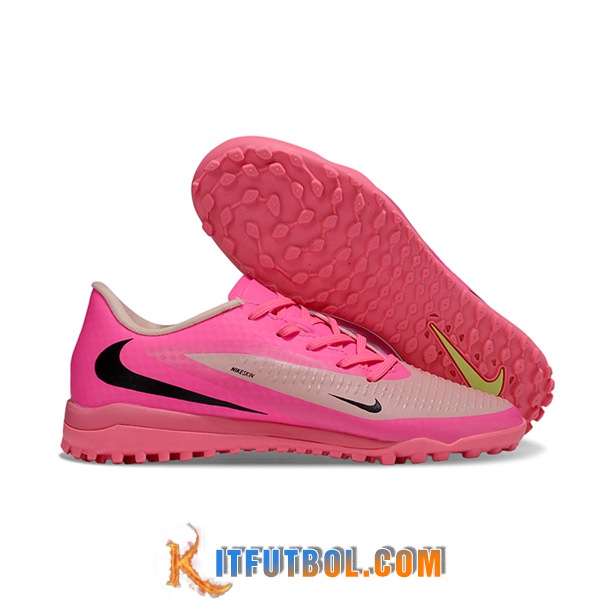 Nike Botas De Fútbol Phantom 6 Low Academy "Erling Haaland" Rosa/Negro