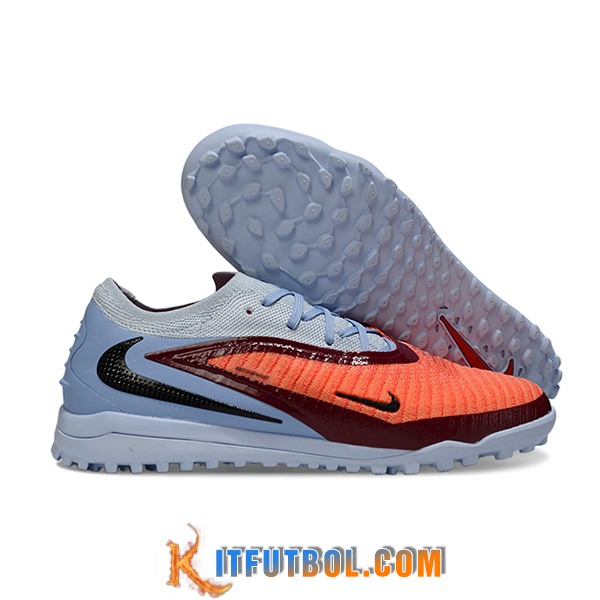 Nike Botas De Fútbol Phantom GX III Elite TF Violeta/Naranja/Rojo