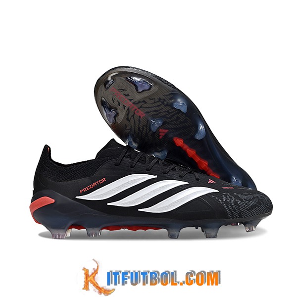 Adidas Botas De Fútbol 26 Predator Elite FG Negro/Gris/Naranja
