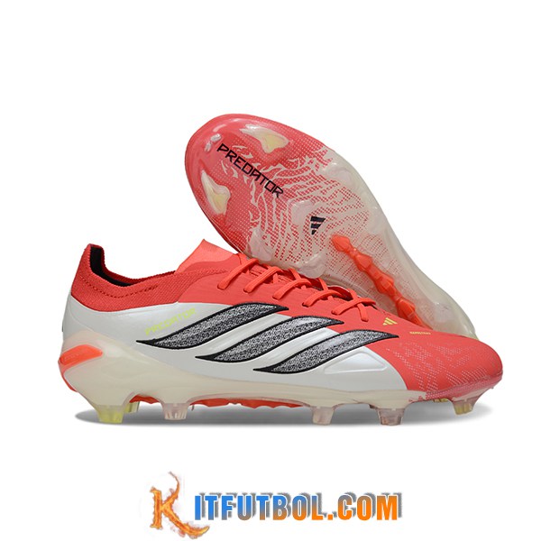 Adidas Botas De Fútbol 26 Predator Elite FG Beige/Naranja/Gris