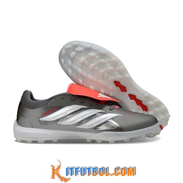 Adidas Botas De Fútbol PREDATOR LEAGUE FT TURF Gris/Naranja