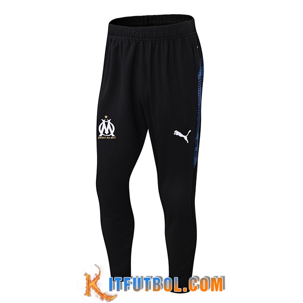 Pantalon Entrenamiento Marsella Negro 2025/2026