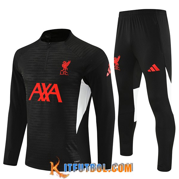 Chandal Equipos De Futbol FC Liverpool Negro/Rojo/Blanco 2025/2026