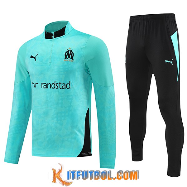 Chandal Equipos De Futbol Marsella Verde/Negro 2025/2026