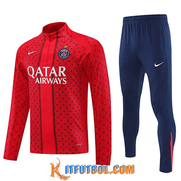 Chandal Equipos De Futbol PSG Rojo 2025/2026