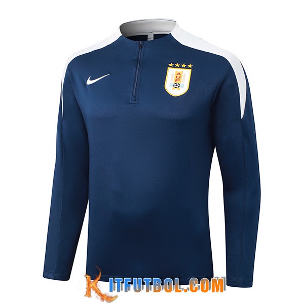 Sudadera De Entrenamiento Uruguay azul real 2025/2026