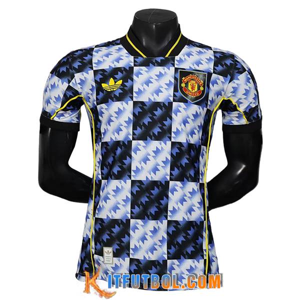 Camisetas De Futbol Manchester United Special Edition Azul/Negro 2025/2026