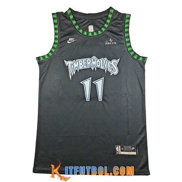 Camisetas NBA Minnesota Timberwolves (REID #11) 2025/26 Negro/Verde