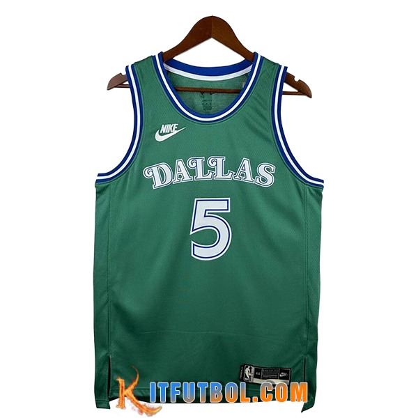 Camisetas NBA Dallas Mavericks (RUSSELL #5) 2025/26 Verde