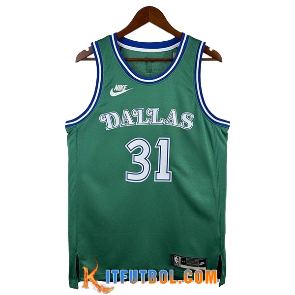 Camisetas NBA Dallas Mavericks (THOMPSON #31) 2025/26 Verde
