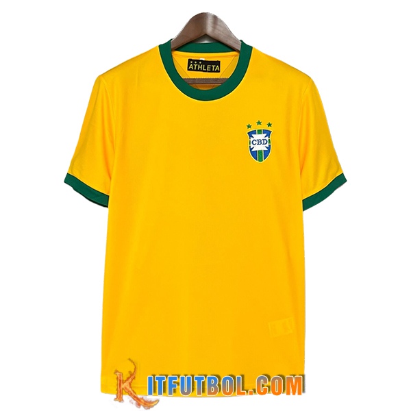 Camisetas De Futbol Brasil Retro Primera 1971