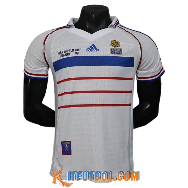 Camisetas De Futbol Francia Retro Segunda 1998/1999