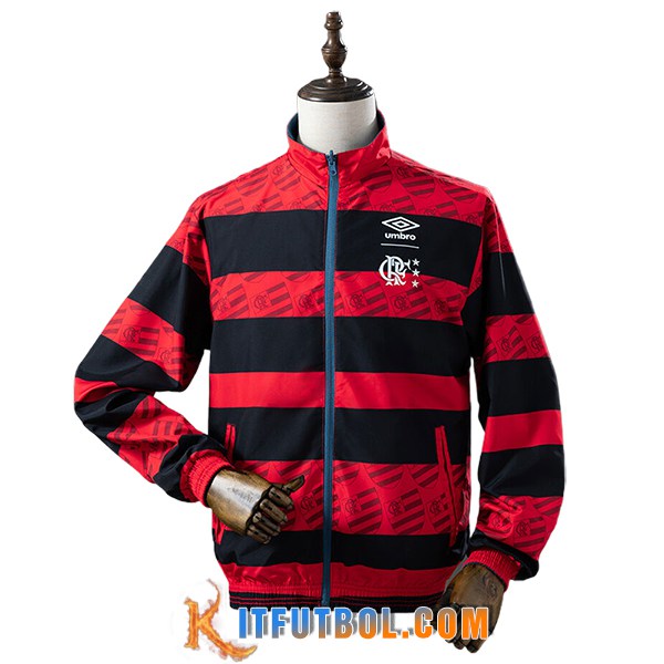 Rompevientos Flamengo Negro/Rojo 2025/2026