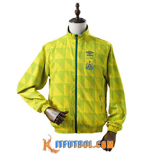 Rompevientos Newcastle United Amarillo/Verde 2025/2026