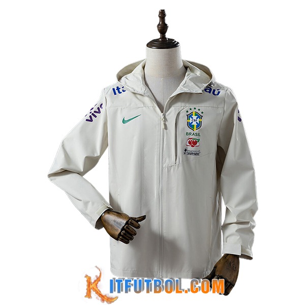 Rompevientos Brasil Blanco 2025/2026