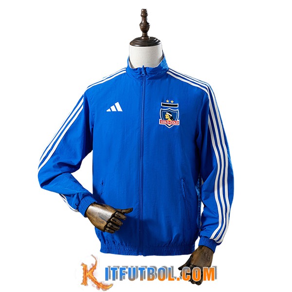 Rompevientos Colo-Colo Azul/Blanco 2025/2026