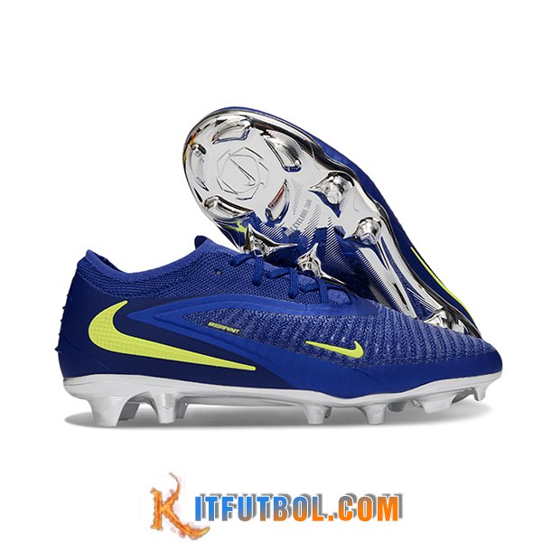 Nike Botas De Fútbol Phantom GX III Elite FG Azul/Verde