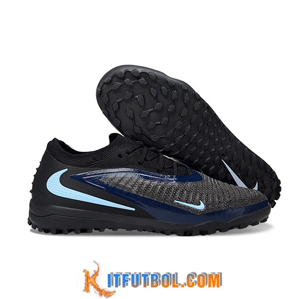Nike Botas De Fútbol Phantom GX III Elite TF Negro/Azul
