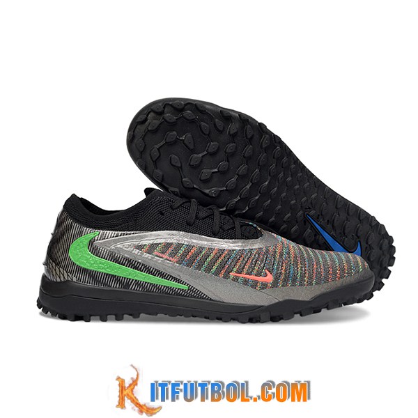 Nike Botas De Fútbol Phantom GX III Elite TF Negro/Gris