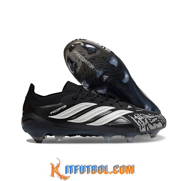 Adidas Botas De Fútbol 26 Predator Elite FG Negro/Gris