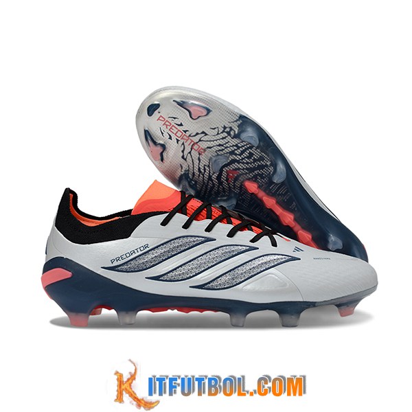 Adidas Botas De Fútbol 26 Predator Elite FG Gris/Azul