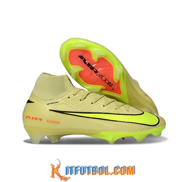 Nike Botas De Fútbol Air Zoom Mercurial Superfly IIX Elite FG Verde