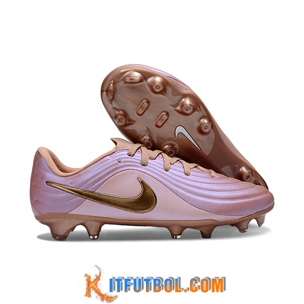Nike Botas De Fútbol Tiempo Legend XI Elite FG Violeta/Marrón