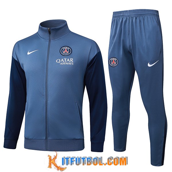 Chandal Equipos De Futbol Chaquetas PSG Gris 2025/2026