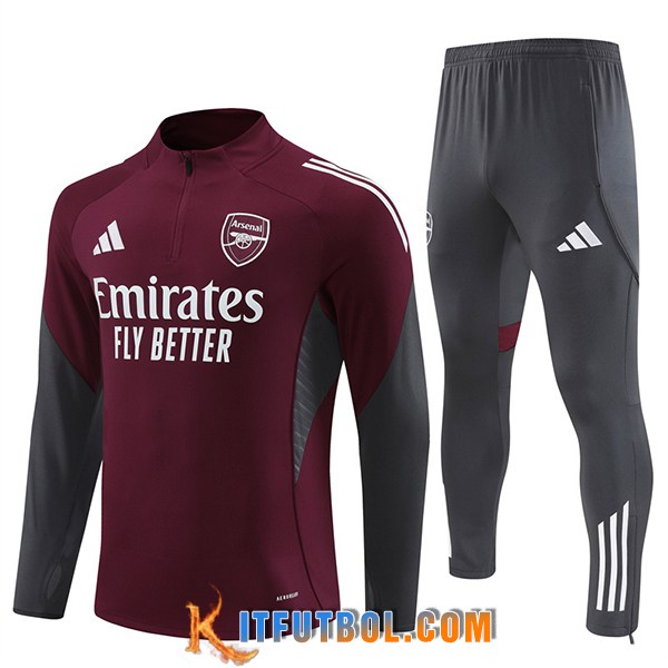 Chandal Equipos De Futbol Arsenal Rojo/Gris 2025/2026