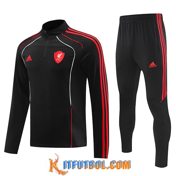 Chandal Equipos De Futbol FC Liverpool Negro/Rojo 2025/2026