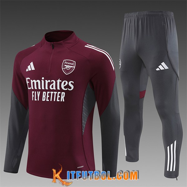 Chandal Equipos De Futbol Arsenal Rojo/Gris 2025/2026