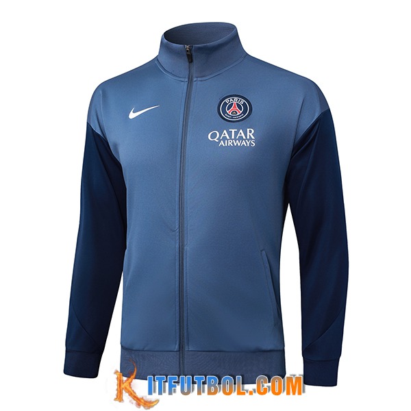 Chaquetas Futbol PSG Gris 2025/2026