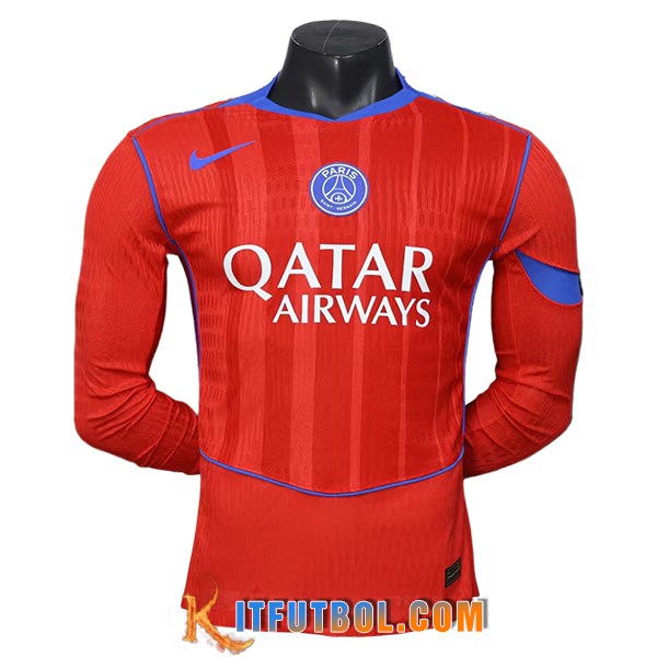 Nueva Camisetas De Futbol PSG Tercera Manga Largas 2025/2026