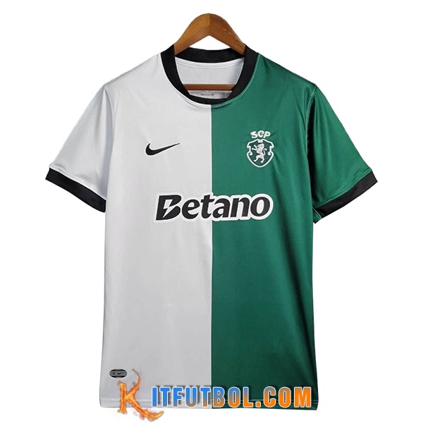 Camisetas De Futbol Sporting Special Edition Blanco/Verde 2025/2026
