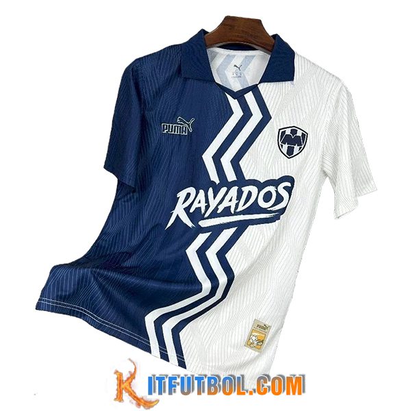 Camisetas De Futbol Monterrey Special Edition Blanco/Azul 2025/2026