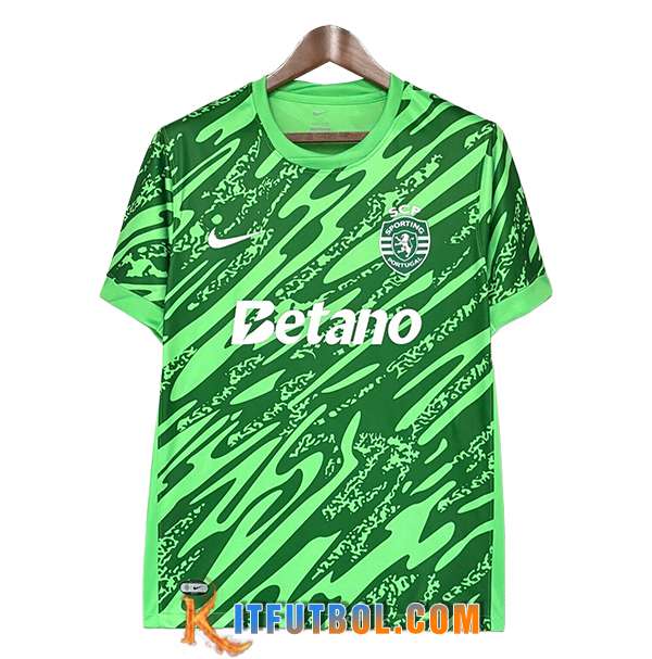 Camisetas De Futbol Sporting Portero Verde 2025/2026