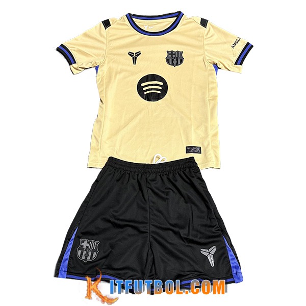 Camisetas De Futbol Barcelona Ninos Segunda 2025/2026