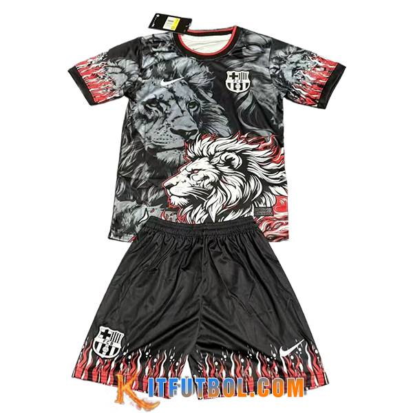 Camisetas De Futbol Barcelona Ninos Special Edition Negro 2025/2026
