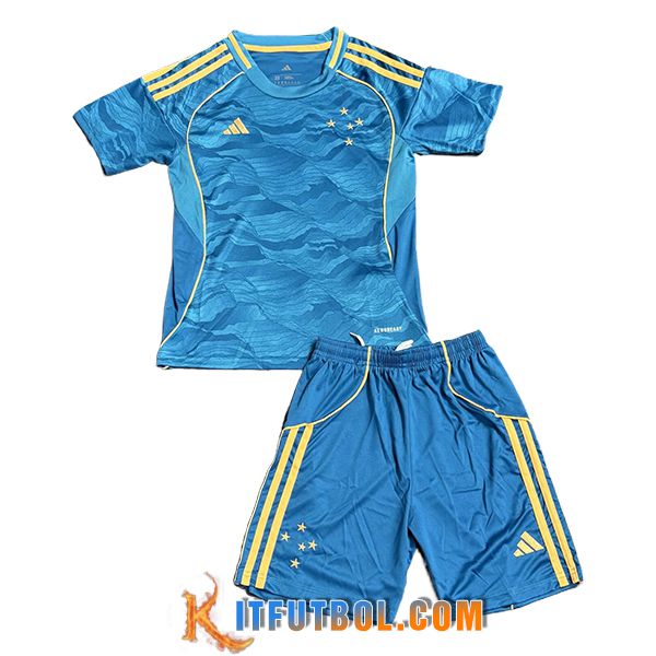 Camisetas De Futbol Cruzeiro Ninos Tercera 2025/2026