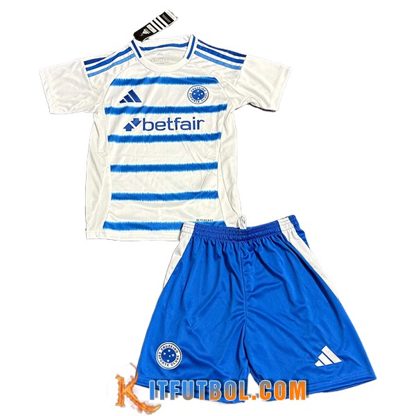 Camisetas De Futbol Cruzeiro Ninos Segunda 2025/2026