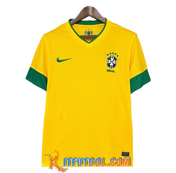 Camisetas De Futbol Brasil Retro Primera 2012