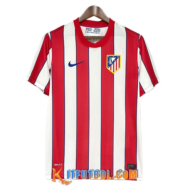Camisetas De Futbol Atletico Madrid Retro Primera 2011/2012