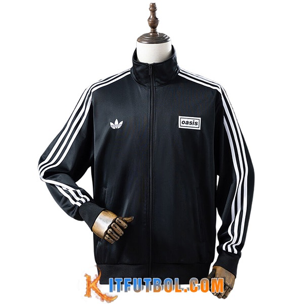 Rompevientos Flamengo Negro/Blanco 2025/2026