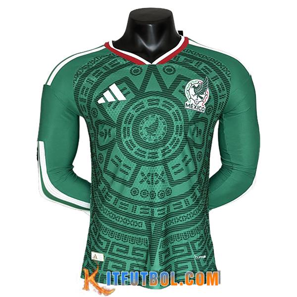 Camiseta Equipo Nacional México Primera Manga Largas 2026/2027