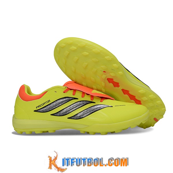 Adidas Botas De Fútbol PREDATOR LEAGUE FT TURF Amarillo/Naranja/Gris