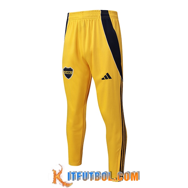 Pantalones Entrenamiento Boca Juniors Amarillo/Negro 2025/2026